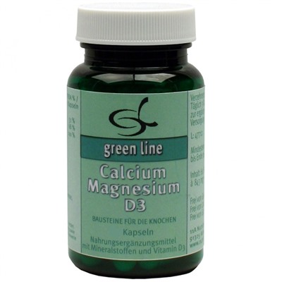 green (грин) line Calcium Magnesium D3 120 шт