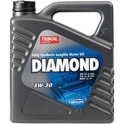 Масло моторное TEBOIL Diamond 5W-30, синтетическое, 4 л