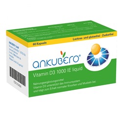 ankubero (анкуберо) Vitamin D3 1000 I.E. Liquidkapseln 60 шт