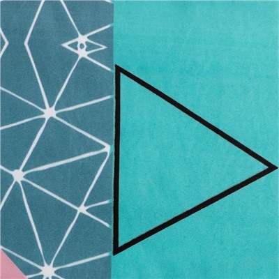 Постельное бельё Экономь и Я евро Geometric figures 200*217см,215*240см,50*70см-2шт