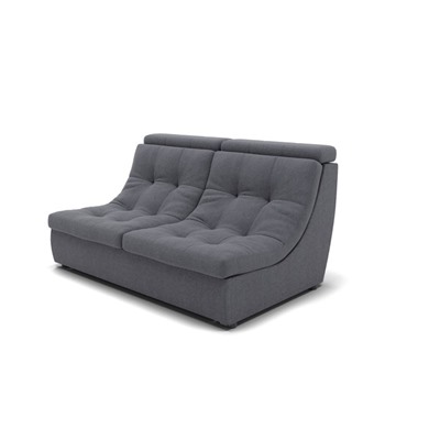 Прямой диван «Монако 1», механизм венеция, ППУ, велюр, цвет гелекси лайт 026