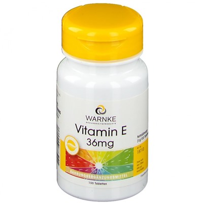 WARNKE (ВЭЙРНК) Vitamin E 36 mg 100 шт