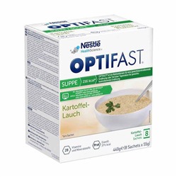 OPTIFAST (ОПТИФАСТ) home Suppen Kartoffel-Lauch Суп Оптифаст в порошке 8X55 г