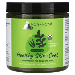 Kin+Kind, мультивитамины для собак и кошек, 113,4 г (4 унции)