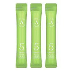 ALLMAS 5 Probiotics Шампунь для волос с яблочным уксусом ALLMASIL 5 Probiotics Apple Vinegar Shampoo Stick Pouch 8ml*20ea