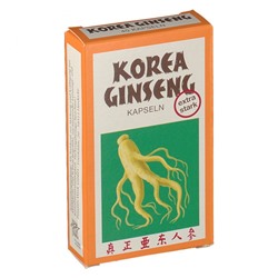 Korea (Кори) Ginseng Женьшень Капсулы extra stark 40 шт