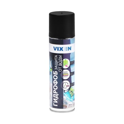 Универсальное гидрофобное покрытие, защита от воды VIXEN, аэрозоль, 335 мл VX-90020