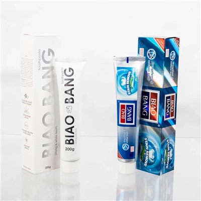 NEW Бактерицидная зубная паста Biao Bang, 200 г