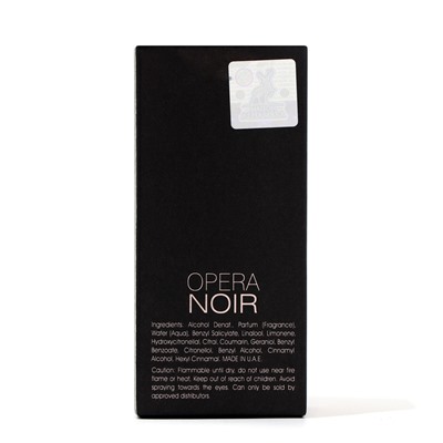 Парфюмерная вода женская Opera Noir (по мотивам Yves Saint Laurent Black Opium), 30 мл