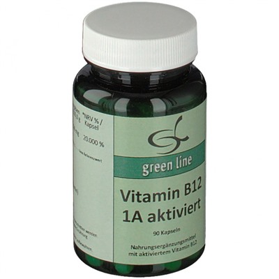 green (грин) line Vitamin B12 1A aktiviert 90 шт