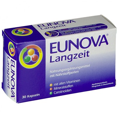 EUNOVA (ЕУНОВА) Langzeit 30 шт