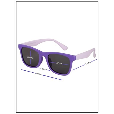 Солнцезащитные очки детские Keluona T1762 C1 Фиолетовый-Сиреневый