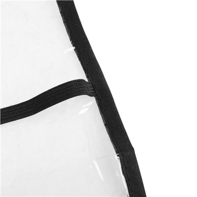 Накидка-незапинайка TORSO на спинку сиденья 58×42 см, прозрачная