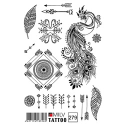 MILV, Переводные татуировки № 279