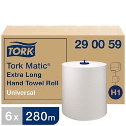 Полотенца в рулонах Tork Matic (H1) в рулонах ультра-длина, 280 м