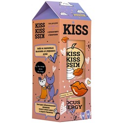 Подарочный набор Senso Terapia Kiss, гель для душа 200 мл + соль-пена для ванн 2х150 г