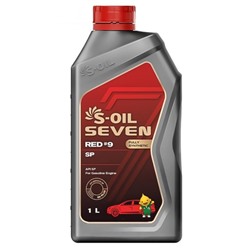 Автомобильное масло S-OIL 7 RED #9 SP 5W-20 синтетика, 1 л