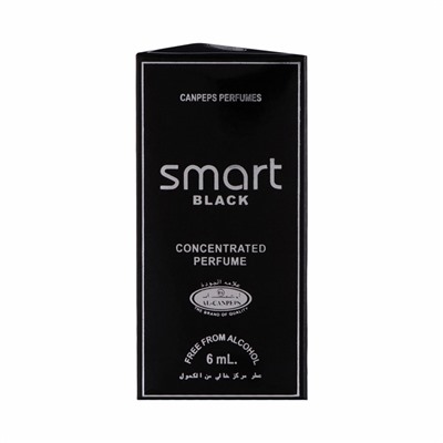 Духи масляные мужские Smart Black, 6 мл