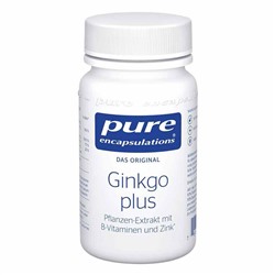 pure (пьюр) encapsulations Ginkgo plus 60 шт