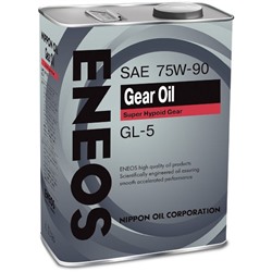 Масло трансмиссионное ENEOS GEAR GL-5 75W-90, минеральное, 4 л