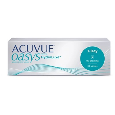 Контактные линзы 1-Day ACUVUE Oasys with Hydraluxe, -0.50/ 8.5, в наборе 30шт.