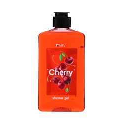 Гель для душа Milv "CHERRY", 340 мл