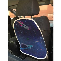 Защитная накидка на спинку сиденья автомобиля «На космической глубине»