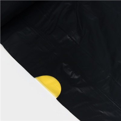 Мешки для мусора с завязками Доляна «Люкс», 60 л, 40 мкм, 60×70 см, ПВД, 20 шт в рулоне, цвет чёрный