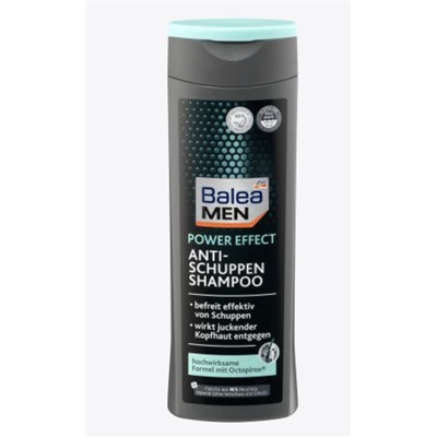 Balea MEN Shampoo Anti-Schuppen Шампунь для Волос для Мужчин против Перхоти, 250 мл