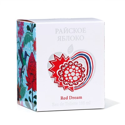 Туалетная вода женская Райское яблоко Red Dream, 100 мл (по мотивам Nina (N.Ricci)