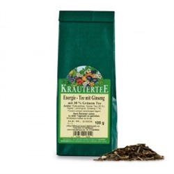 Krauterhaus Sanct Bernhardt Energy tea with Ginseng Женьшень, 100-г-упаковкаage