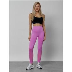Легинсы для фитнеса женские, размер 42, цвет розовый