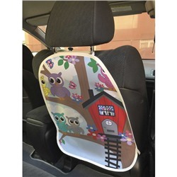 Защитная накидка на спинку сиденья автомобиля «Домик сов»