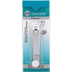 Клиппер для ногтей большой Zinger (Зингер), серебряный, ZS SLN-604