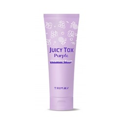 ЦЕНА СНИЖЕНА! СРОК! Пенка для умывания TRIMAY Juicy Tox Purple Cleansing Foam (120 мл)  24.08.2024