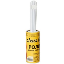 Ролик липкий для чистки одежды Clear Line, 1 шт