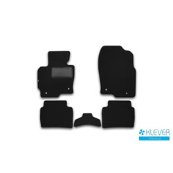 Коврики в салон Klever Premium MAZDA CX5 АКПП 2011-2016, внед., 5 шт. (текстиль)