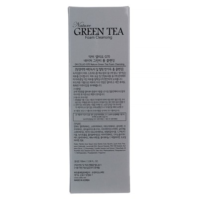 Пенка для умывания Dr.Cellio Nature Green Tea, 100 мл