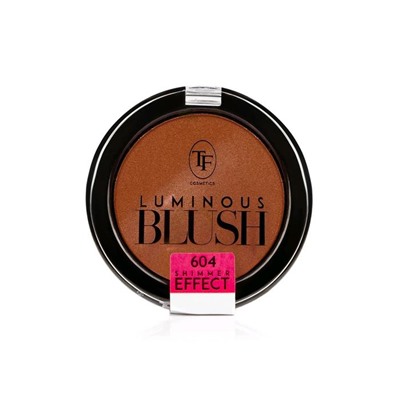 Румяна TF Luminous Blush пудровые с шиммер эффектом, тон 604 пепельный розовый