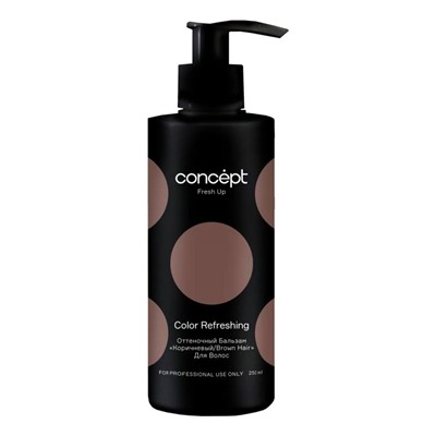 Concept Fresh Up Оттеночный бальзам для коричневых оттенков волос, шоколадный, 250 мл