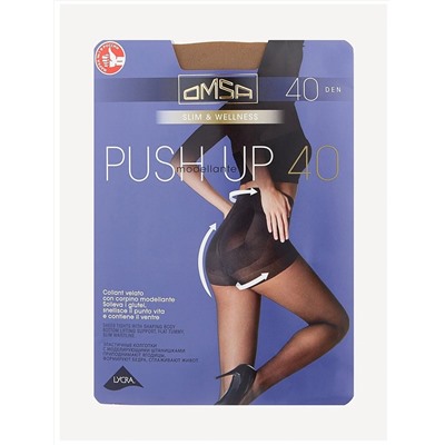 OMS-Push-Up 40 утяжка шортики/1 Колготки OMSA Push-Up 40 утяжка шортики