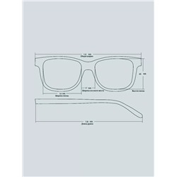 Готовые очки Keluona B7205 C1 Фиолетовые (+1.00)