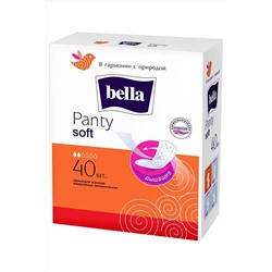 Женские ежедневные прокладки bella panty soft 40 шт. Bella