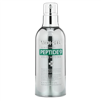 Medi-Peel, Peptide 9, Volume White Cica, универсальная эссенция, 100 мл (3,38 жидк. Унции)