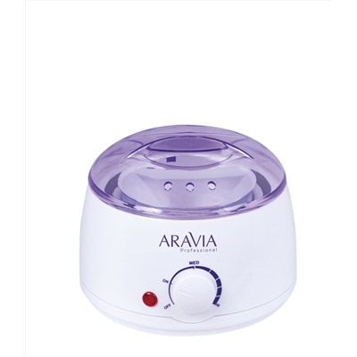 406741 ARAVIA Professional Нагреватель с термостатом (воскоплав) 500 мл сахарная паста и воск, 1 шт