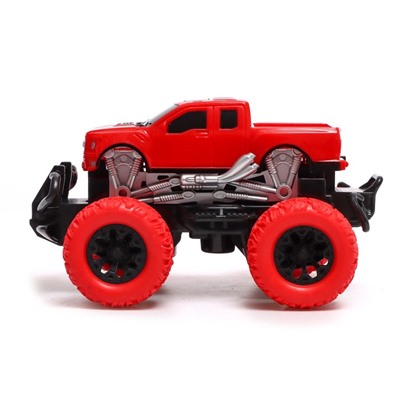 Джип радиоуправляемый Truck, 1:20, работает от аккумулятора, цвет красный