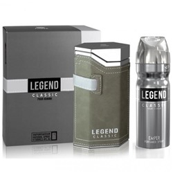 Подарочный парфюмерный набор Emper Legend Classic 2 в 1