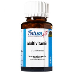 naturafit (натурафит) Multivitamin Lutschtabletten 40 шт