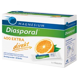 Magnesium (Магнесиум) Diasporal 400 EXTRA direkt Orange 20 шт