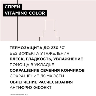 L`Oreal Спрей многофункциональный 10 в 1 для сохранения цвета Vitamino Color 190 мл.